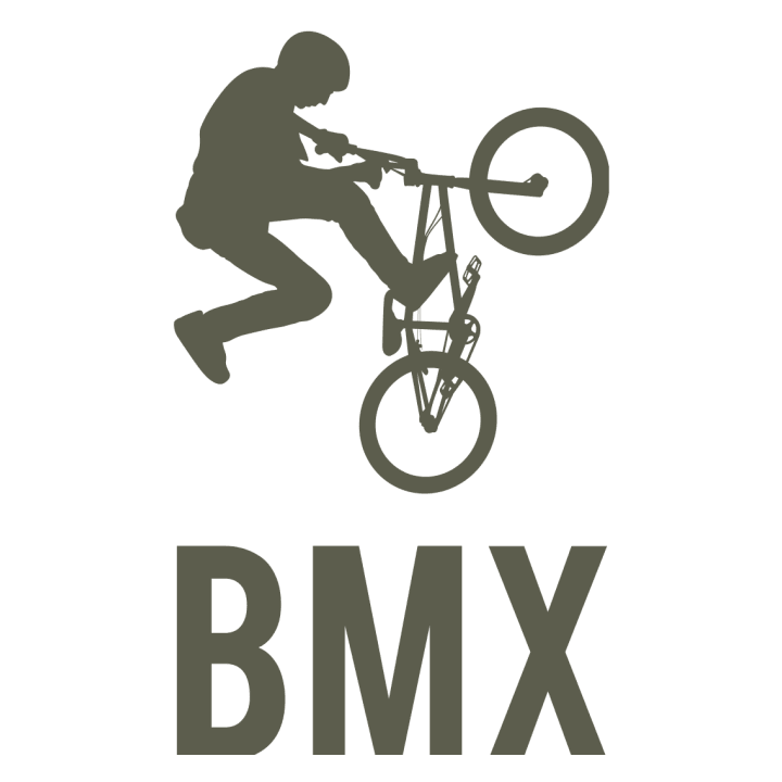 BMX Biker Jumping Langermet skjorte for kvinner 0 image