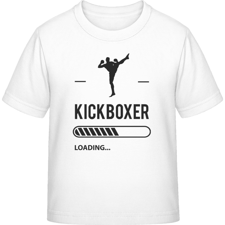 Kickboxer Loading Kinderen T-shirt contain pic