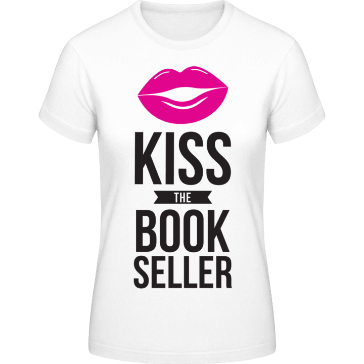 Kiss The Book Seller T-shirt til kvinder 0 image