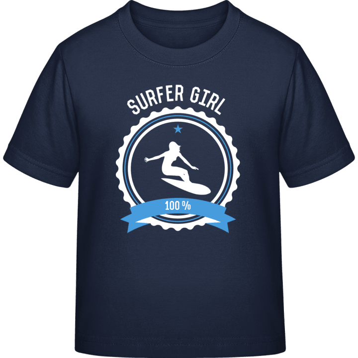 Surfer Girl 100 Percent T-shirt för barn contain pic