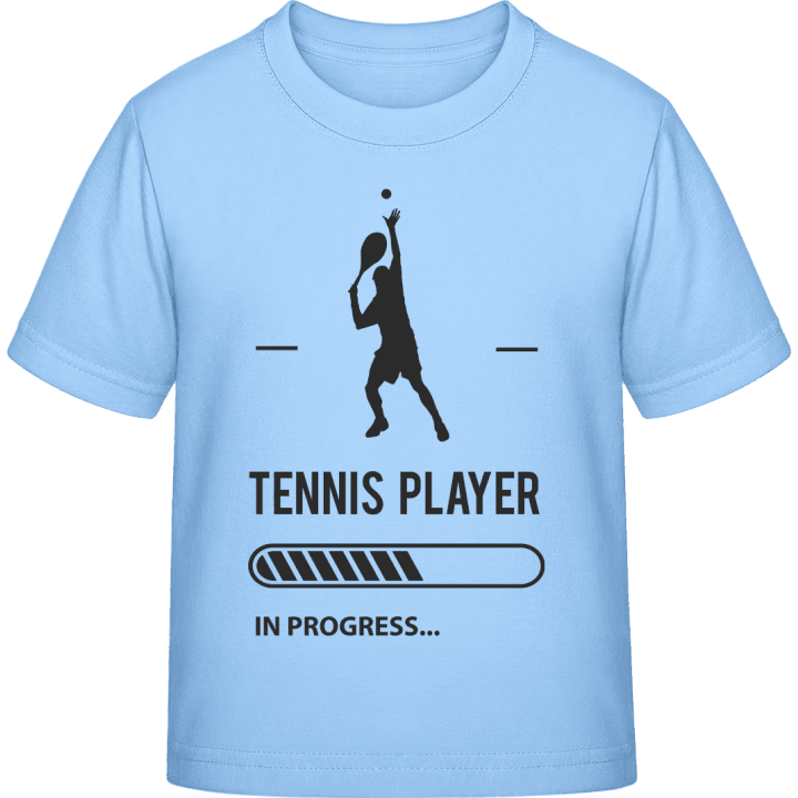 Tennis Player in Progress T-shirt för barn 0 image