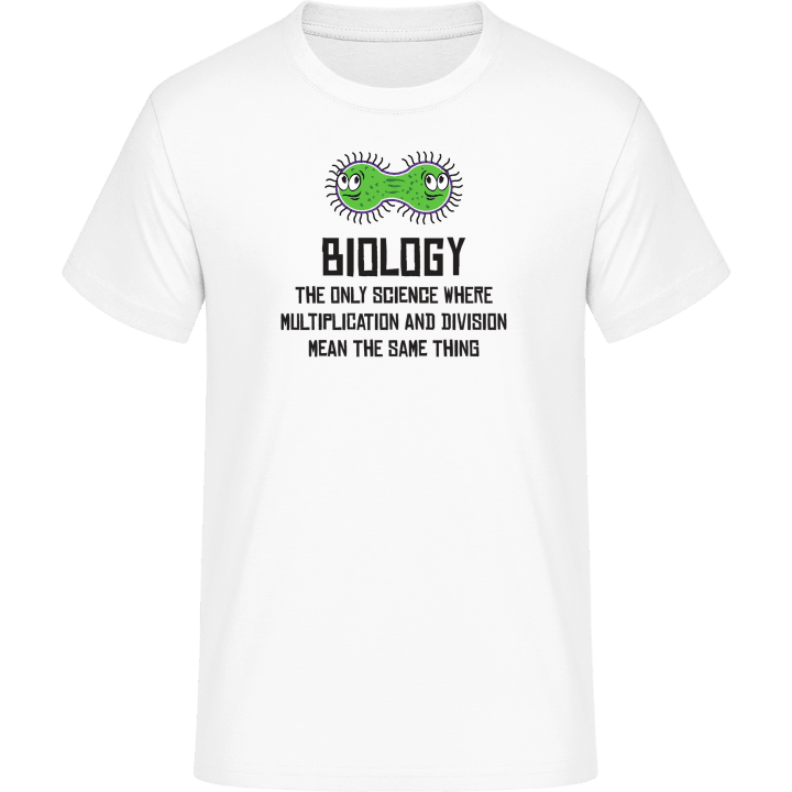 Biology Is The Only Science T-Shirt 0 image