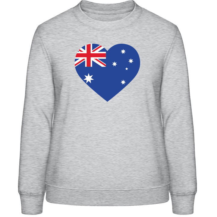 Australia Heart Flag Sweatshirt för kvinnor contain pic