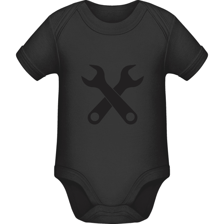 Crossed Spanners Baby Romper contain pic