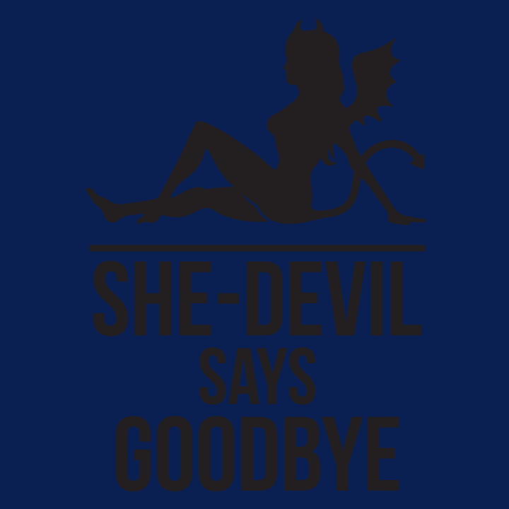 She-Devil Says Goodby T-skjorte for kvinner 0 image