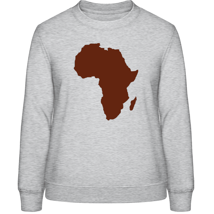 Africa Map Sweatshirt för kvinnor contain pic