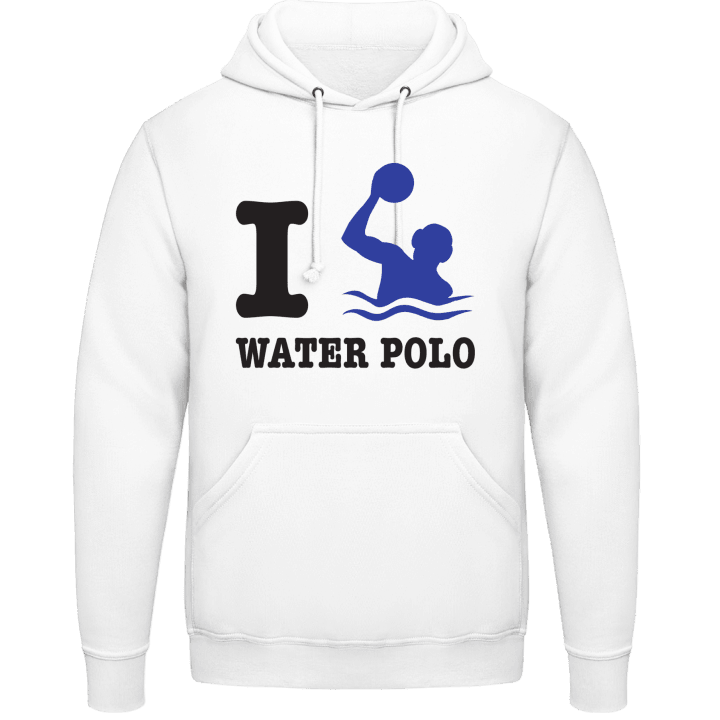I Love Water Polo Huvtröja contain pic