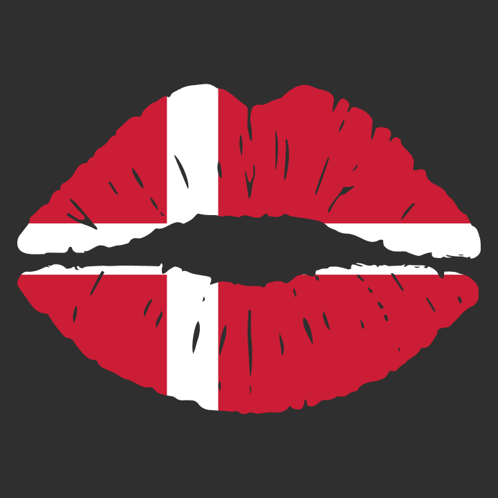 Danish Kiss Flag T-skjorte 0 image