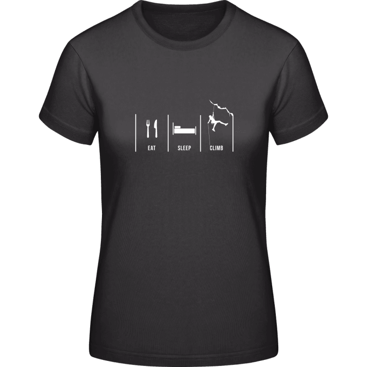 Eat Sleep Climb Frauen T-Shirt 0 image