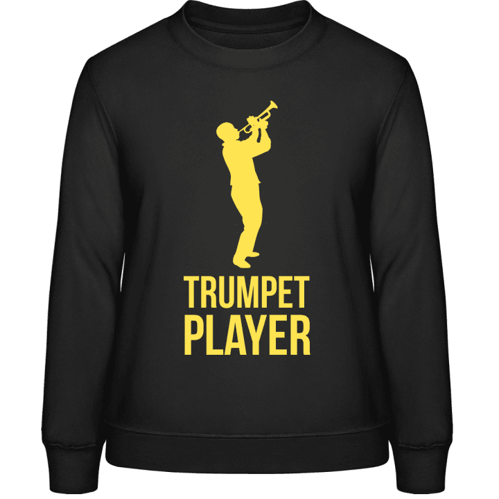 Trumpet Player Sudadera de mujer contain pic
