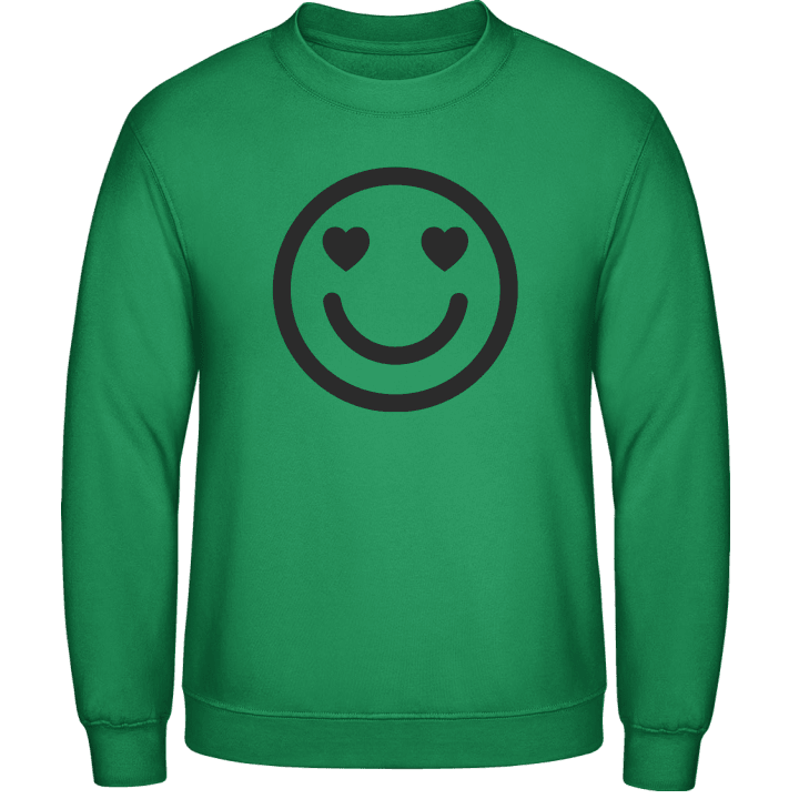 Smiley in Love Sweatshirt contain pic