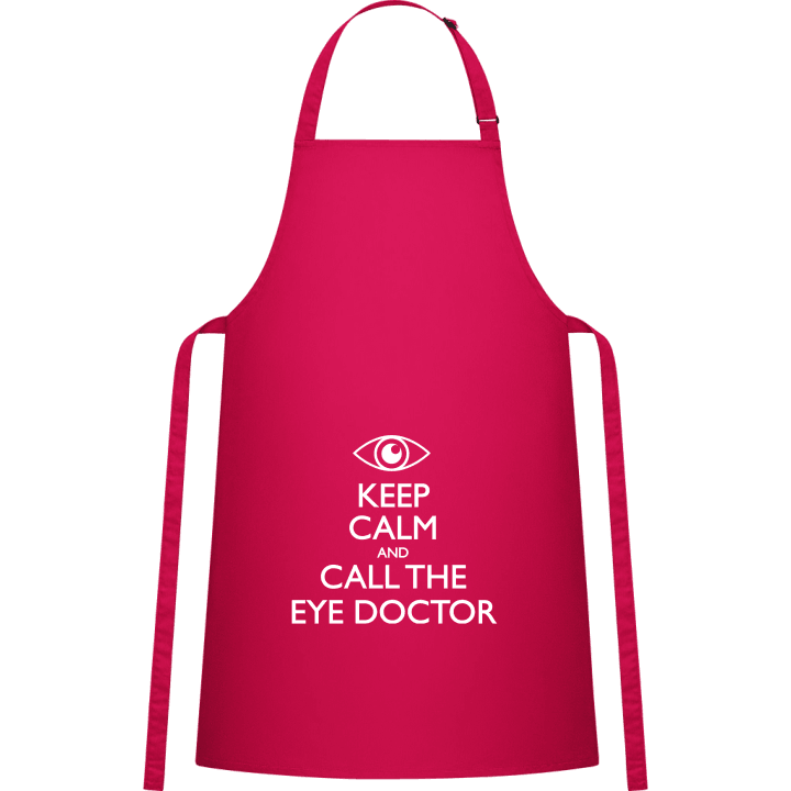 Keep Calm And Call The Eye Doctor Grembiule da cucina contain pic