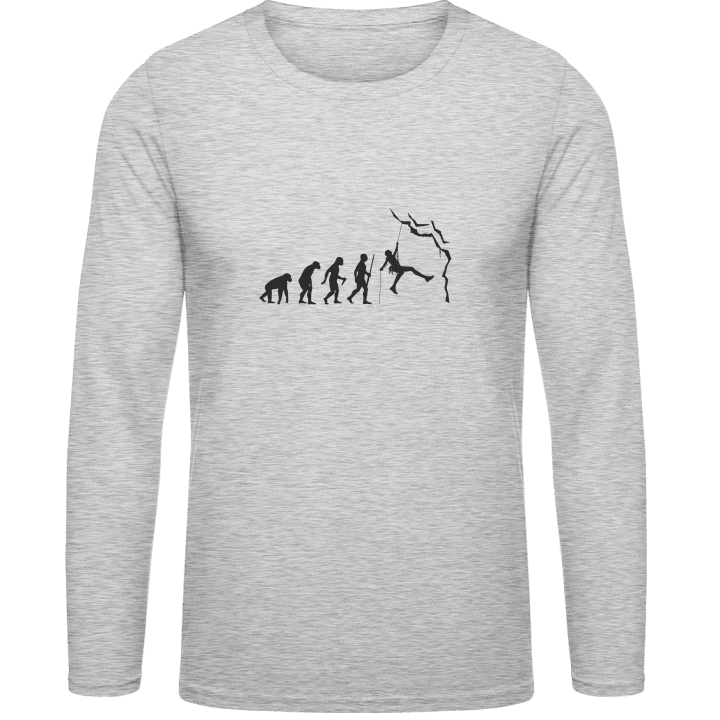 Climbing Evolution T-shirt à manches longues contain pic