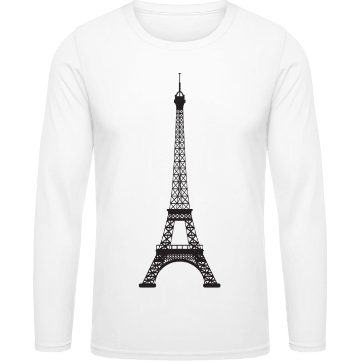 Eiffel Tower T-shirt à manches longues contain pic