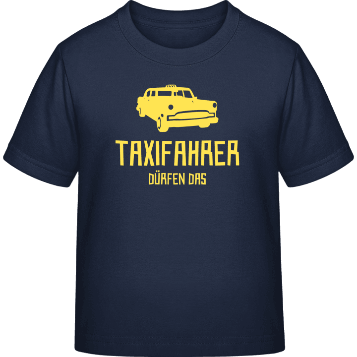 Taxifahrer dürfen das Camiseta infantil contain pic