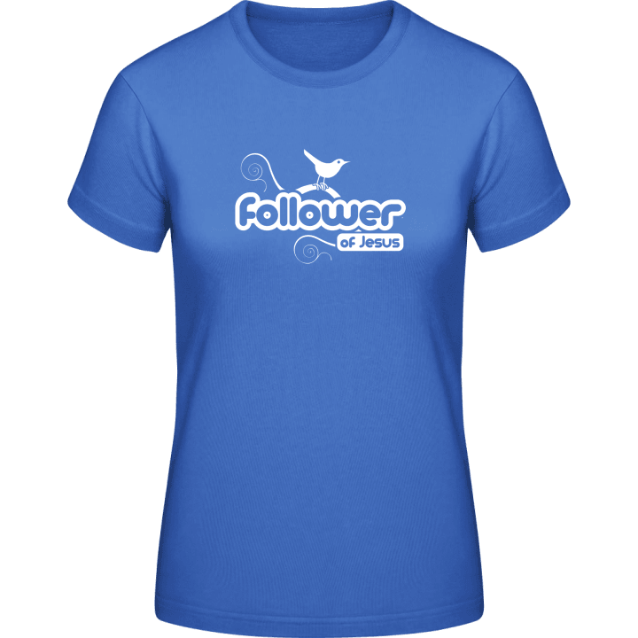 Follower Of Jesus Vrouwen T-shirt contain pic