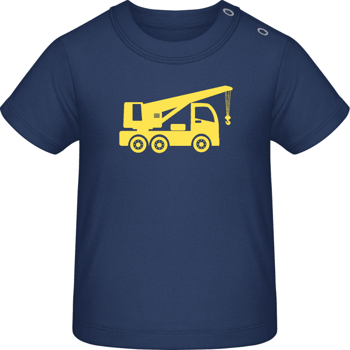 Crane Truck T-shirt för bebisar contain pic