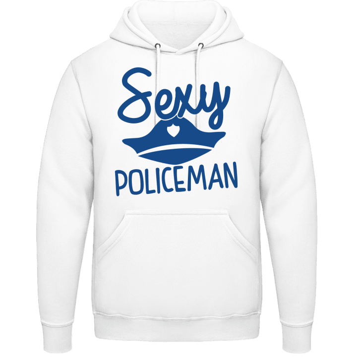 Sexy Policeman Felpa con cappuccio contain pic