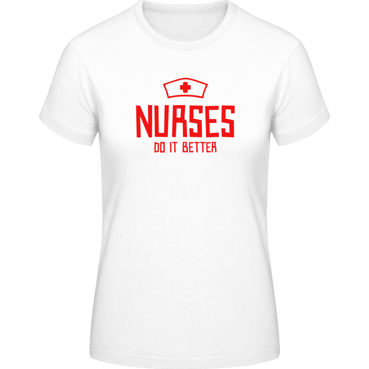 Nurses Do It Better T-shirt för kvinnor 0 image