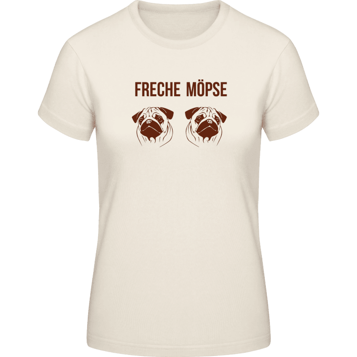 Freche Möpse T-skjorte for kvinner 0 image