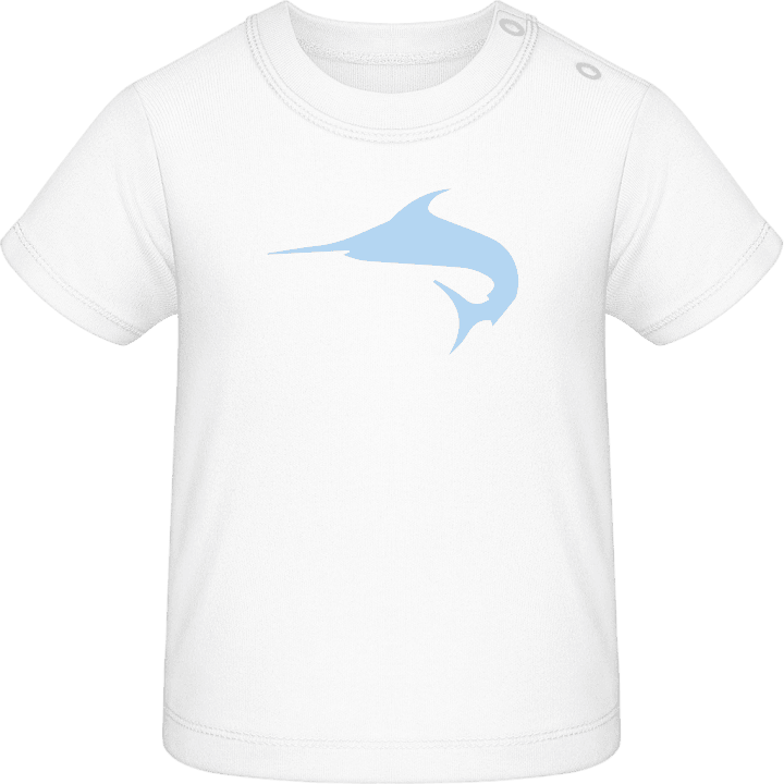 Swordfish Silhouette T-shirt för bebisar 0 image
