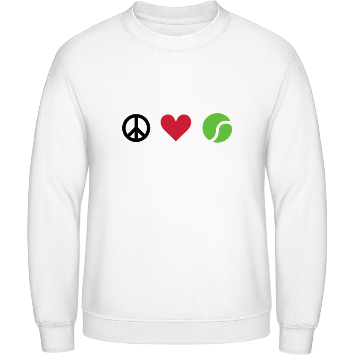 Peace Love Tennis Sweatshirt 0 image