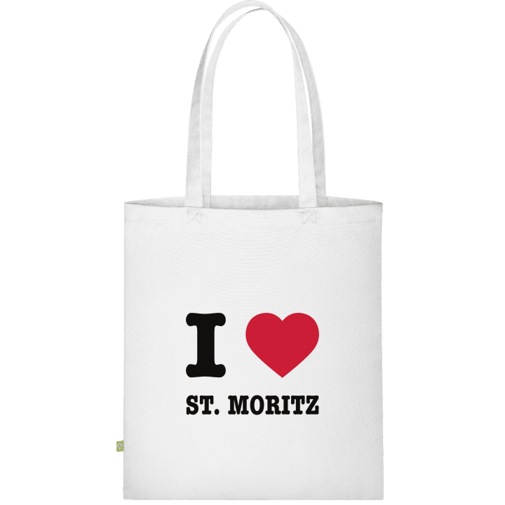 I Love St. Moritz Stoffen tas contain pic