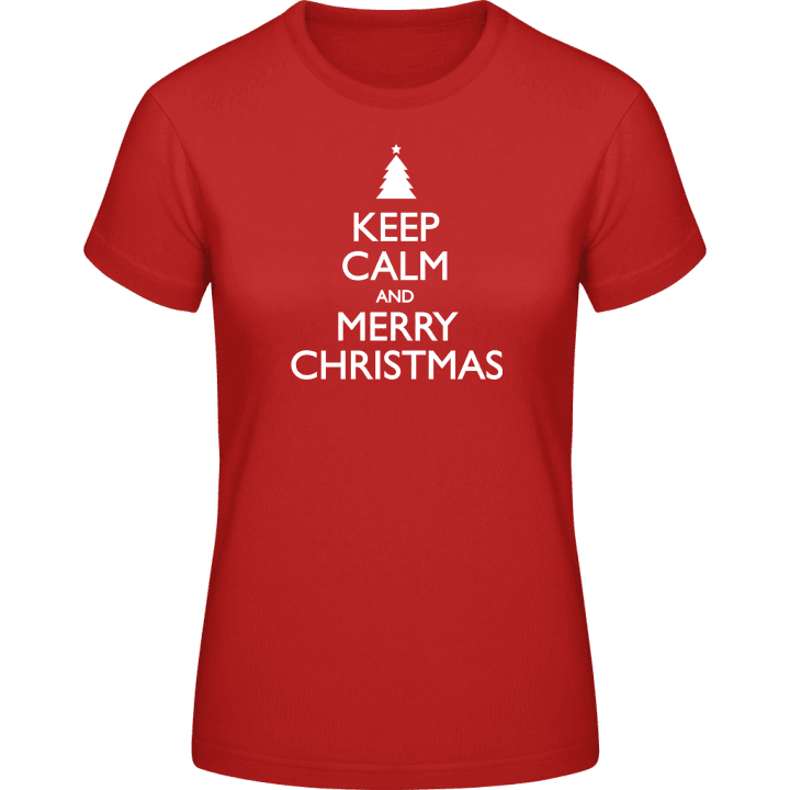 Keep calm and Merry Christmas Frauen T-Shirt 0 image