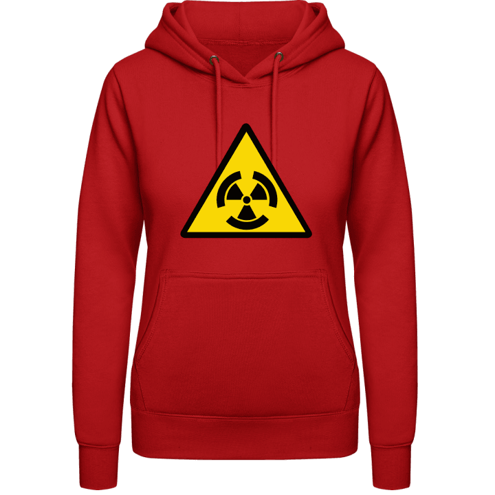 Radioactive Danger Women Hoodie contain pic
