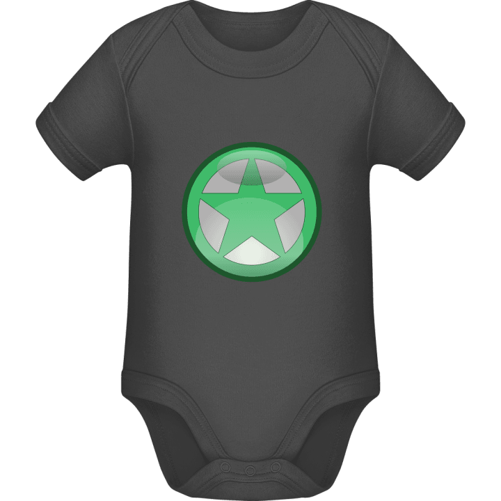 Superhero Star Symbol Logo Baby Strampler contain pic