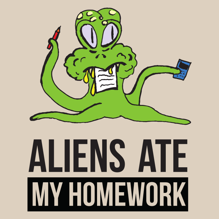 Aliens Ate My Homework Long Sleeve Shirt 0 image