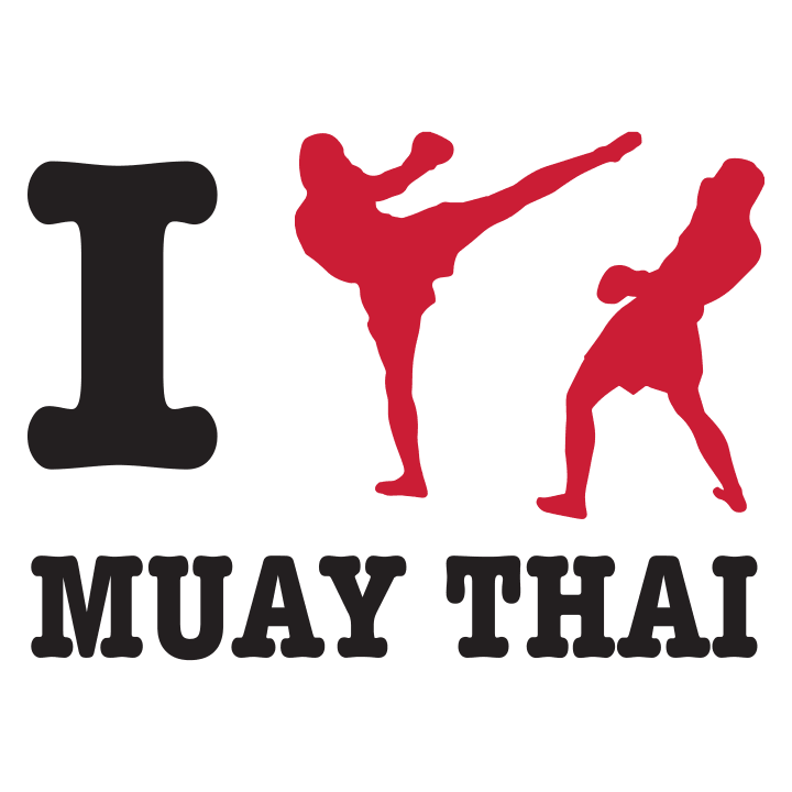 I Love Muay Thai Langarmshirt 0 image
