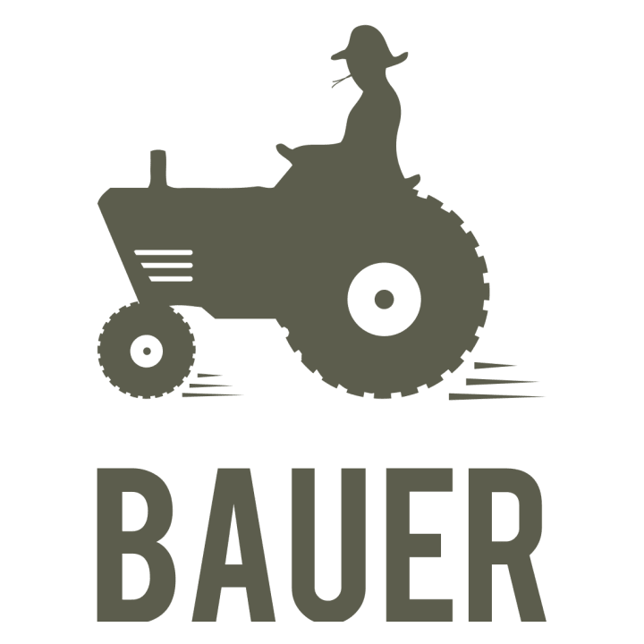 Bauer mit Traktor Hettegenser for barn 0 image