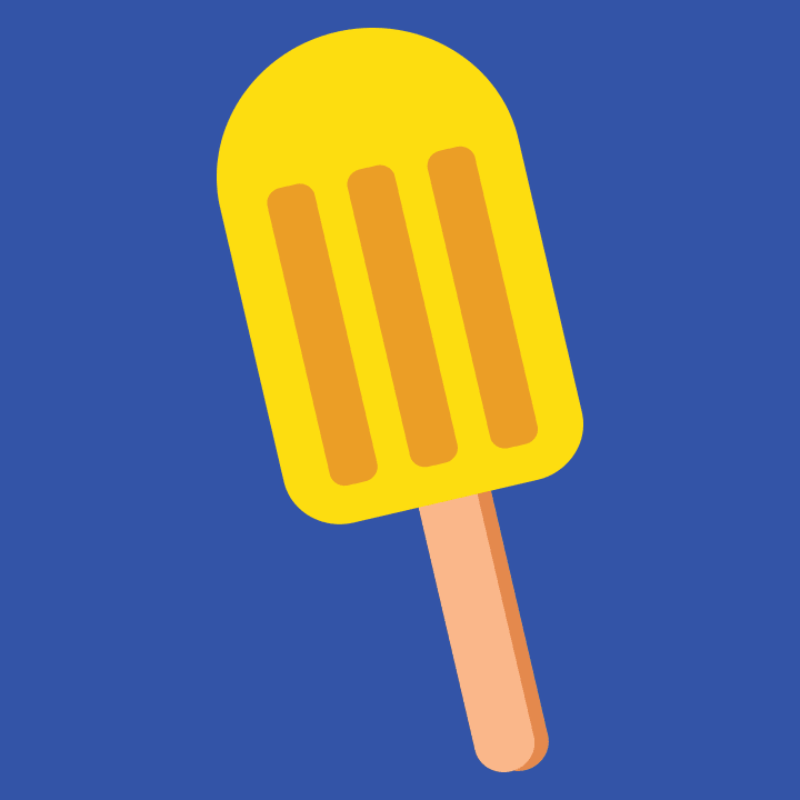Yellow Ice cream Felpa con cappuccio per bambini 0 image