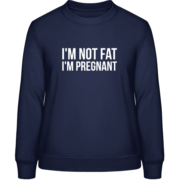 I'm Pregnant Sweatshirt för kvinnor contain pic