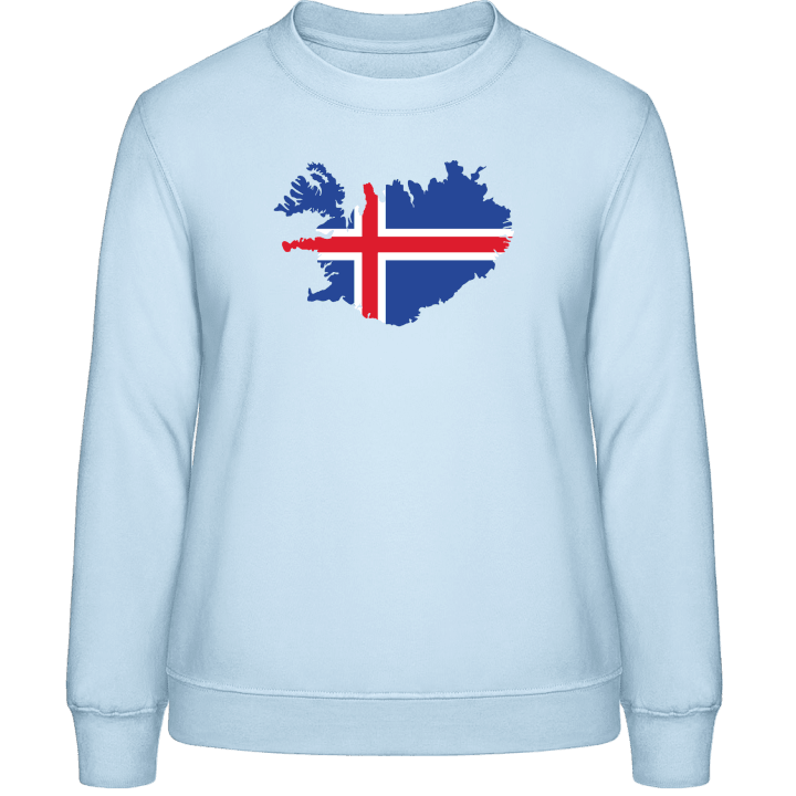 Iceland Sweatshirt för kvinnor contain pic