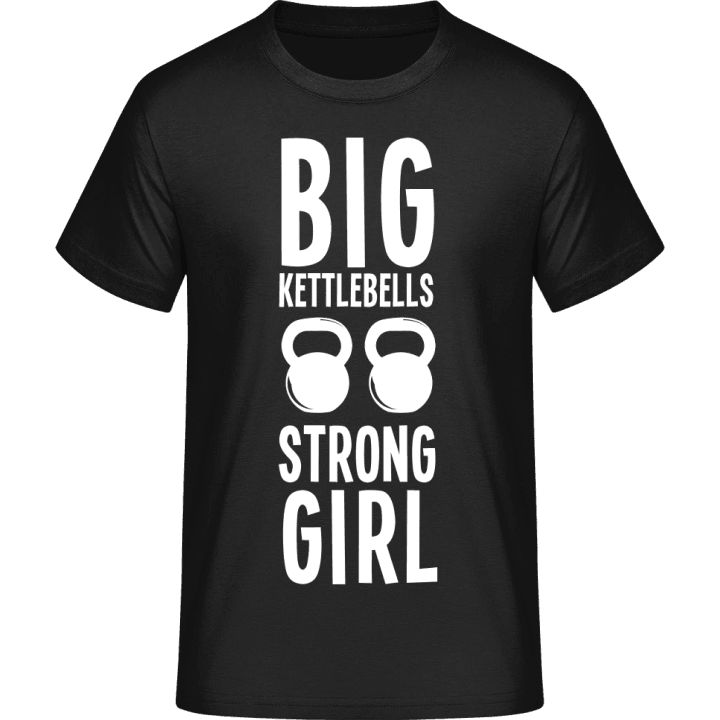 Big Kettlebels Strong Girl T-skjorte contain pic