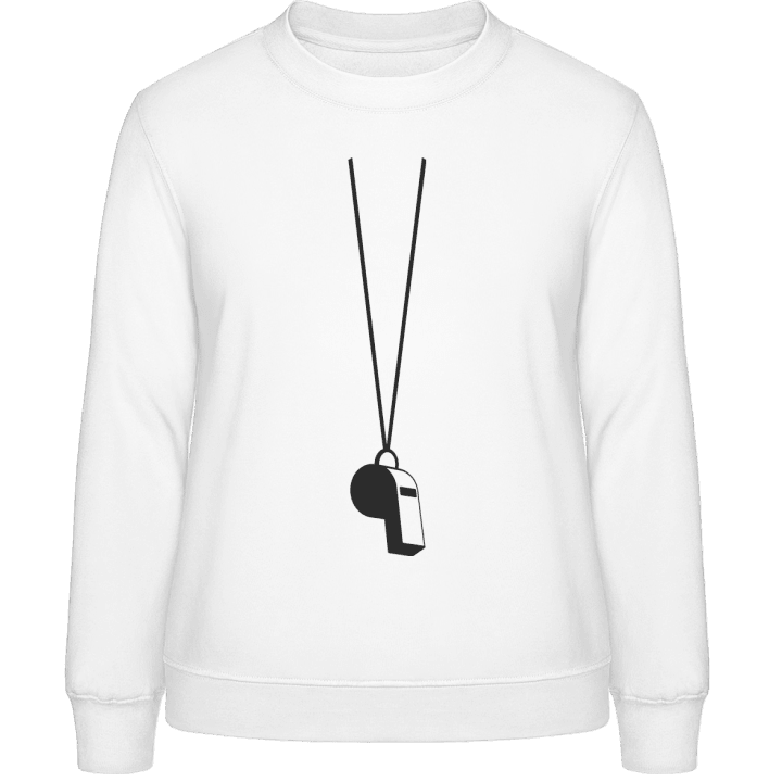 Pfeife Silhouette Frauen Sweatshirt contain pic