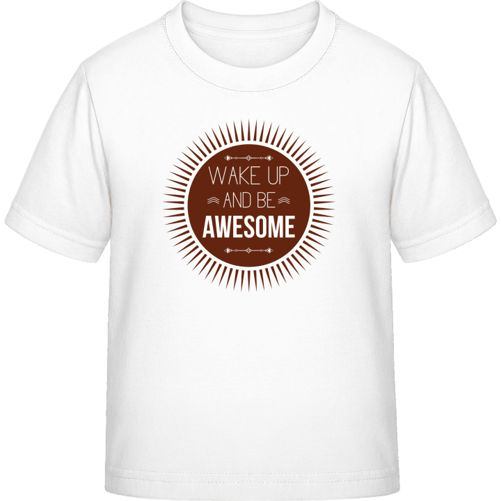 Wake Up And Be Awesome T-shirt för barn 0 image