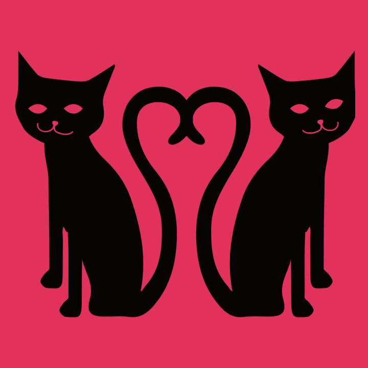 Cat Romance T-skjorte for kvinner 0 image