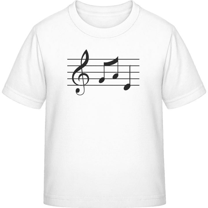 Music Notes Classic T-shirt för barn contain pic