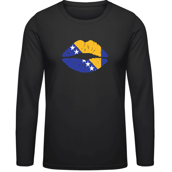 Bosnia-Herzigowina Kiss Flag T-shirt à manches longues contain pic