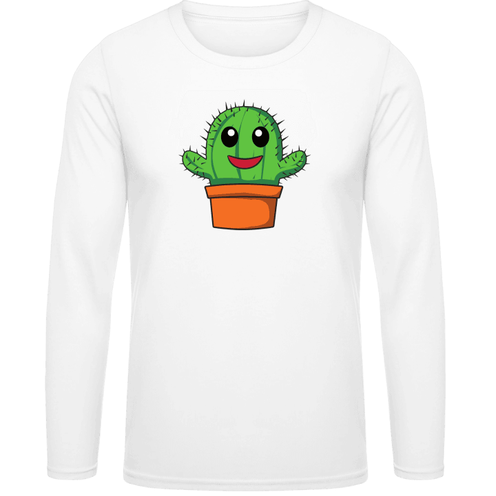 Cute Cactus Comic T-shirt à manches longues 0 image