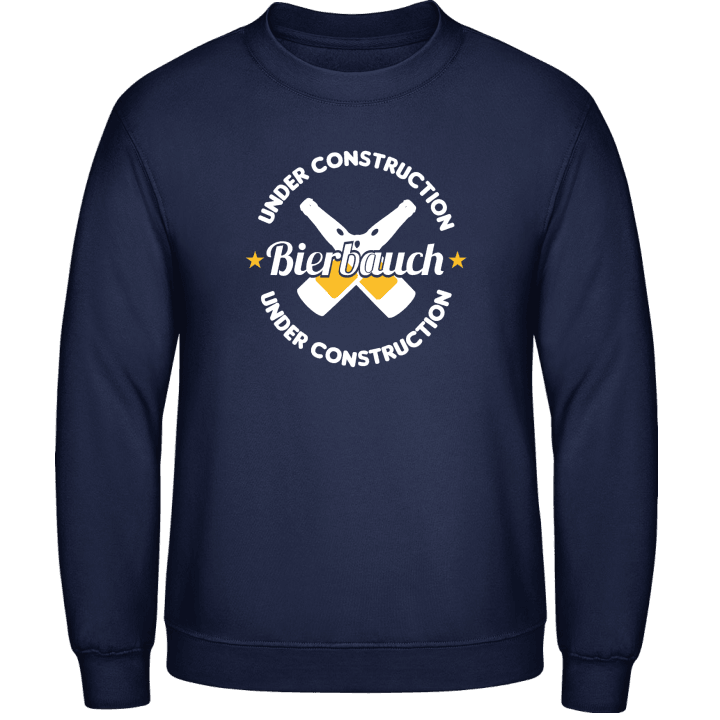 Bierbauch Under Construction Sweatshirt contain pic