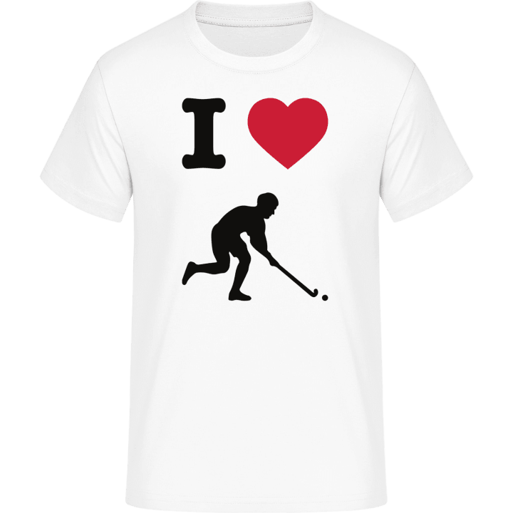 I Heart Field Hockey Logo Maglietta contain pic