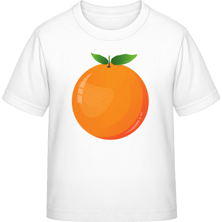 Orange T-shirt pour enfants contain pic