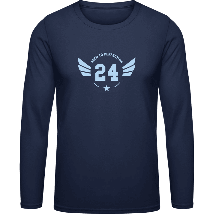24 Years Aged to perfection Long Sleeve Shirt 0 image