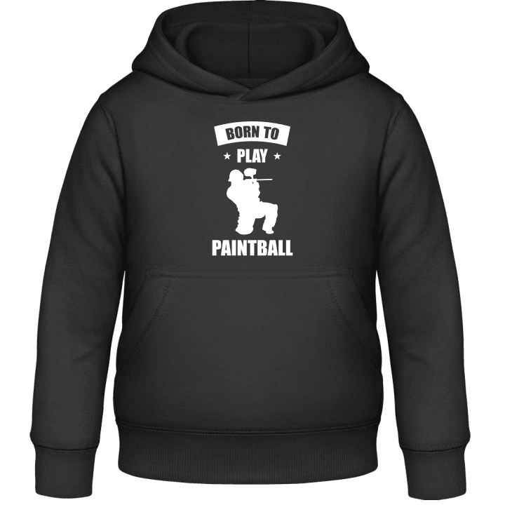 Born To Play Paintball Kids Hoodie contain pic