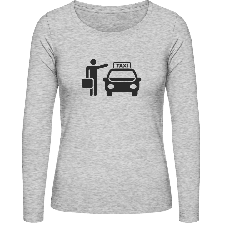 Taxi Logo T-shirt à manches longues pour femmes 0 image