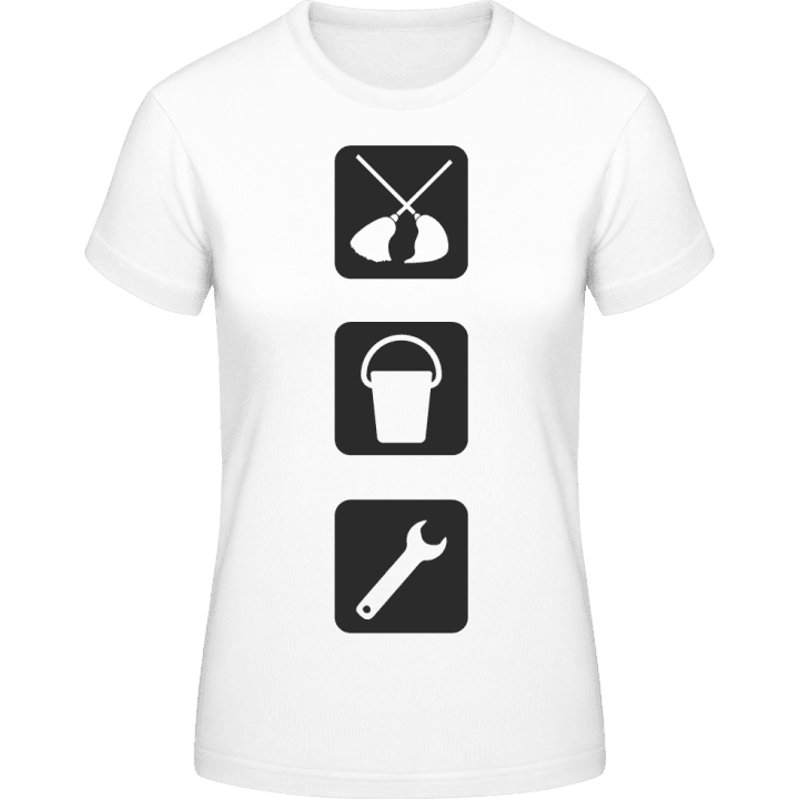 Cleaner Icons Camiseta de mujer contain pic